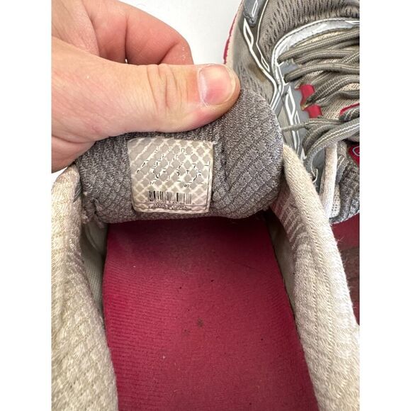 Brooks Adrenaline GTS 14 Women’s Running Shoes – Gray/Silver/Red - Picture 9 of 10